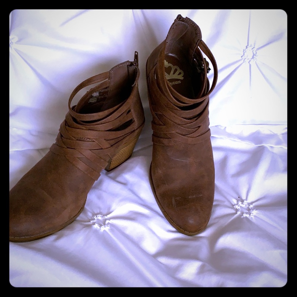 Fergalicious ankle boots.